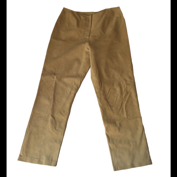 Revue Suede Leather Pants - Picture 1 of 11